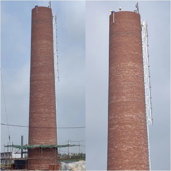 泰安砖砌烟囱公司:绿色建筑与技术在施工中的应用
