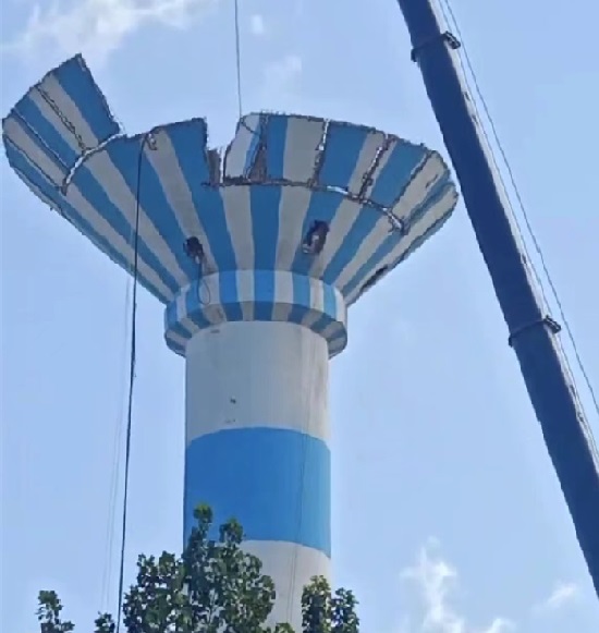 儋州水塔拆除公司:施工快安全可靠的专业拆除团队